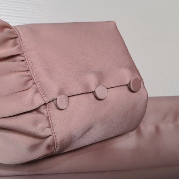 Adelyn Rae pink mauve long sleeve dress - Picture 8 of 9